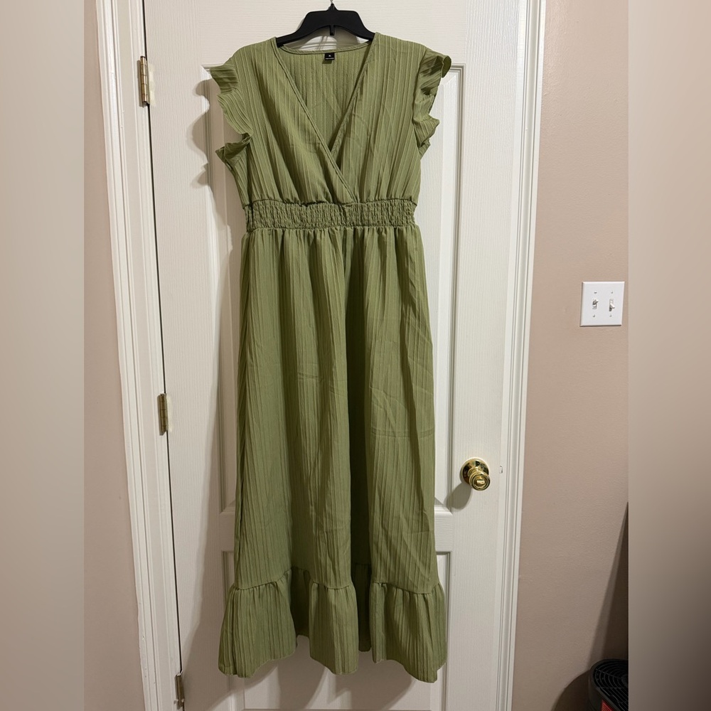 Ruffle Maxi Dress